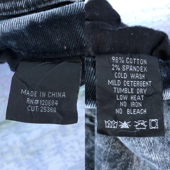 RUDE 30x32 Super Skinny Acid Wash Men’s Jeans - Picture 8 of 8